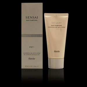 Imagen de SENSAI SILKY cleansing gel with scrub 125 ml